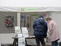 岡山県拠点の展示の様子