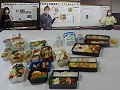 お弁当食材の説明及び参加者のお弁当