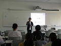 山田執行役員による講義の様子