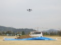 ドローンで被害状況を調査