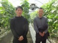 左から西村代表取締役、下村取締役