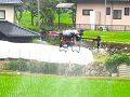 農業用ドローンによる散布