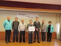 四万十川源流点の皆様と近藤地方参事官(中央右)