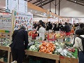 産直市の様子