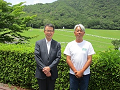 仙台中国四国農政局長と坂本社長