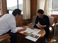 平野協同畜産との意見交換の様子