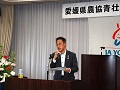 講演する宮本地方参事官