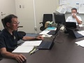挨拶をする中村地方参事官