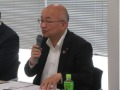 挨拶をする糸原農業遺産推進協議会長
