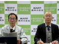 中村地方参事官（左）の挨拶