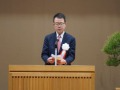 式辞を述べる仙台中国四国農政局長