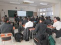 14日 施策説明の様子（益田翔陽高校）