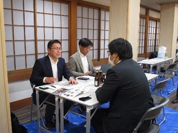 商談会の様子