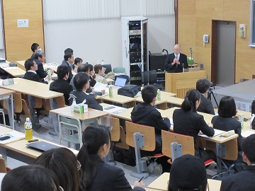 田中次長による講演