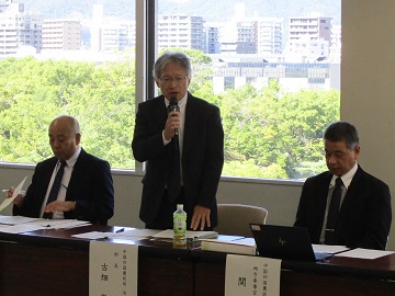 古畑消費・安全部長のあいさつ