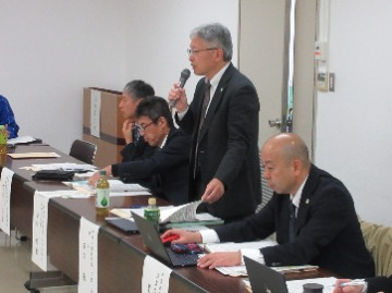 古畑消費・安全部長のあいさつ