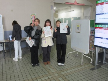 ベジチェックに参加した学生