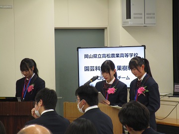発表の様子