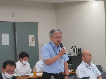 古畑消費・安全部長のあいさつ