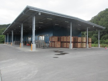 冷蔵貯蔵施設の外観