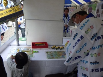 ラッピングバスのワークショップ