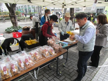 岡山自立支援センターの店先