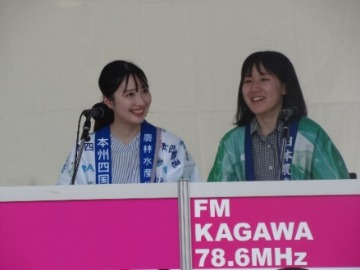 若手職員が島旅放送局に出演