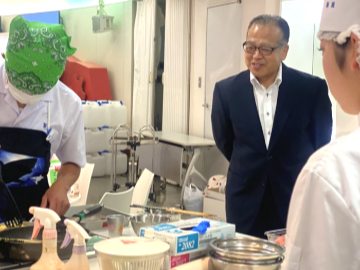 調理の様子