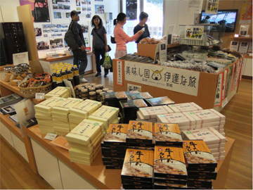 「がんばれ宮城！災害復興支援物産展」開催－物産展の様子