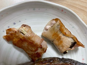 ナスの豚肉巻き