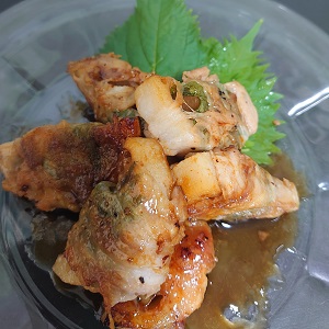レンコンの豚肉巻き