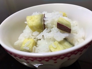 さつまいもご飯