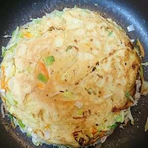 じゃがいものお好み焼き（広島・関西ミックス）