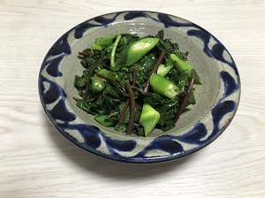 真夏のおひたし