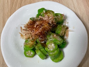 オクラのお浸し