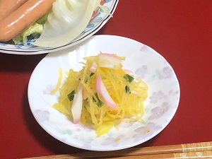 ソーメン瓜の酢の物