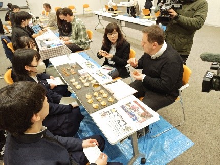 海外バイヤーとの商談