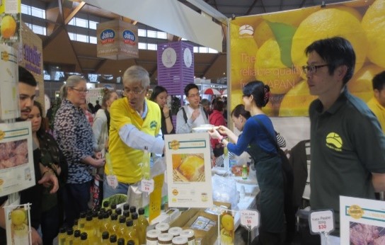 オーストラリアでの展示会