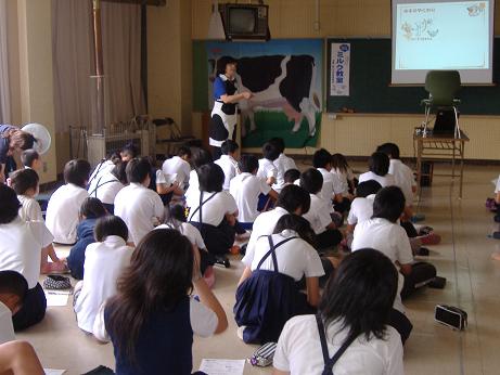 食育出前授業の様子