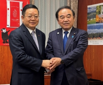 with H.E. Dr. Kao Kim Hourn