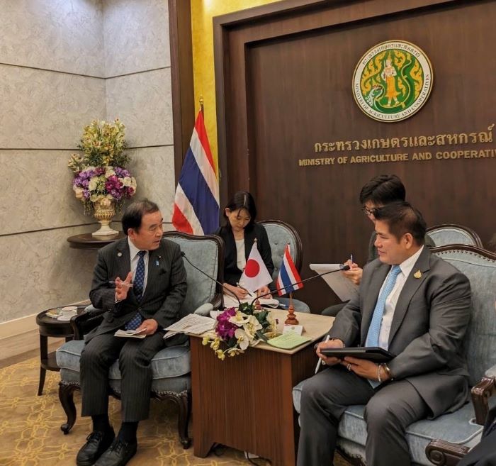 Meeting with Minister of Agriculture and Cooperatives of the Kingdom of Thailand