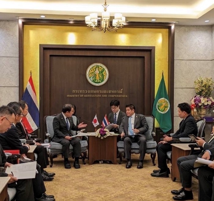Meeting with Minister of Agriculture and Cooperatives of the Kingdom of Thailand
