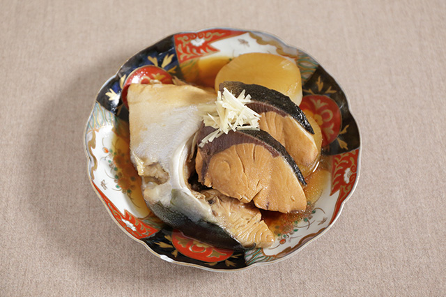 Buri daikon(Japanese amberjack with daikon radish)
