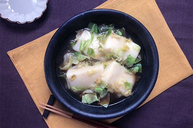 Cabbage Rice Cakes