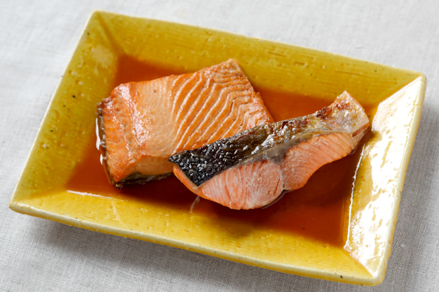 Salmon yakizuke