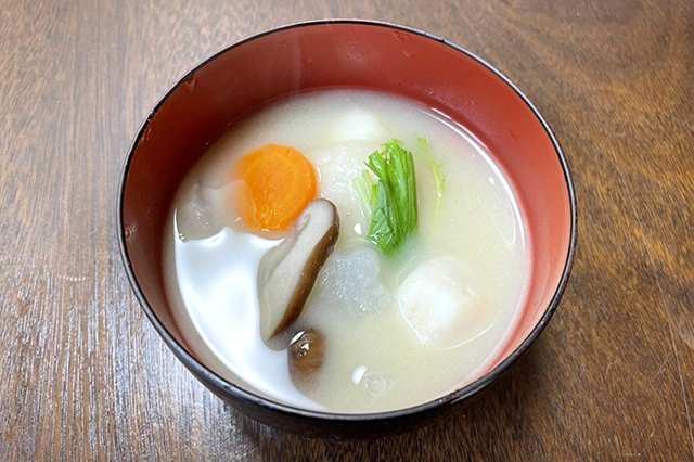 White Miso Zoni (New Year’s Soup Dish)