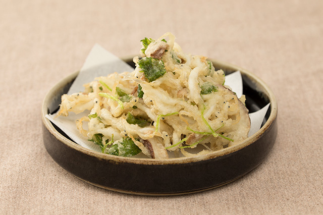 Whitebait tempura