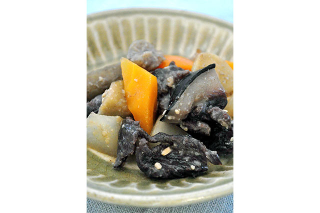 Iruka no Miso-ni (Dolphin Miso Stew)