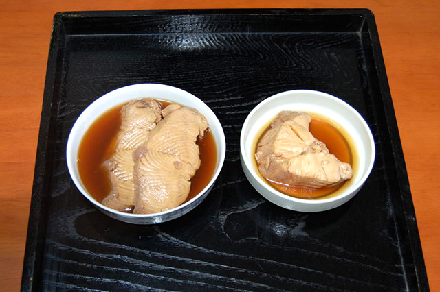 Moro no Nitsuke( Salmon Shark Stew)