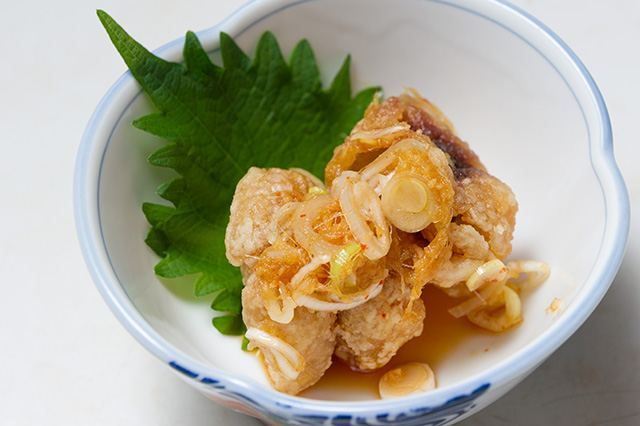 Koi no Karaage (Fried carp)